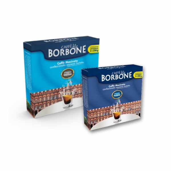 Caffé Borbone Macinato Espresso gemahlen 2x 250g