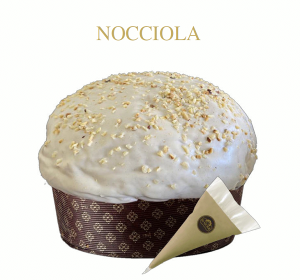 Panettone Amatulli alla Nocciola + Sac a Poche Farcitura Nocciola