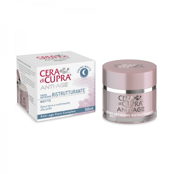 Cera di Cupra Anti-Age - Crema Antirughe Notte 50ml