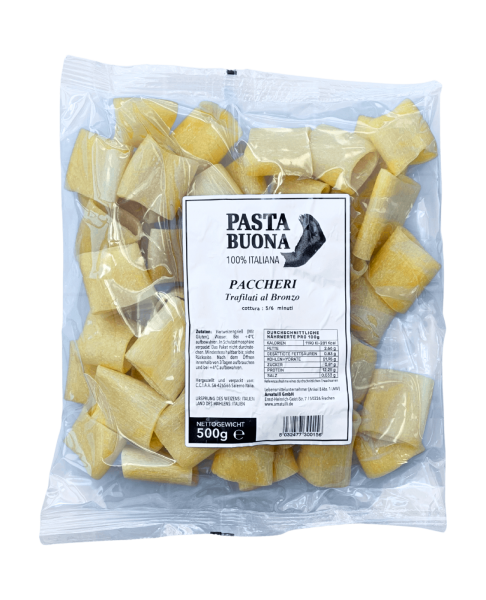 PASTA BUONA Frische Paccheri