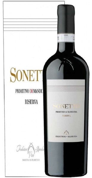 SONETTO - Primitivo di Manduria DOC Riserva 2016