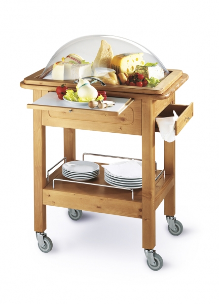 Mobiler Servierwagen für Käse: Carello Formaggio 444-CF
