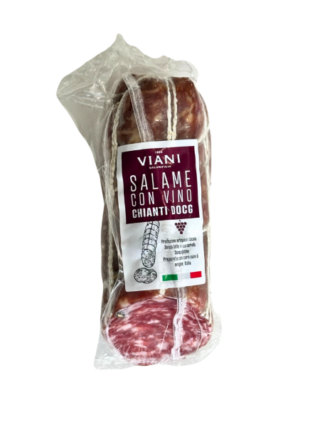 Salame con Chianti DOCG - Salami mit Chianti DOCG