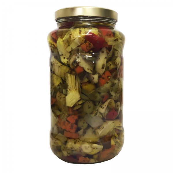 Antipasti Mischung in Öl - Antipasto ricco in Olio 3100ml
