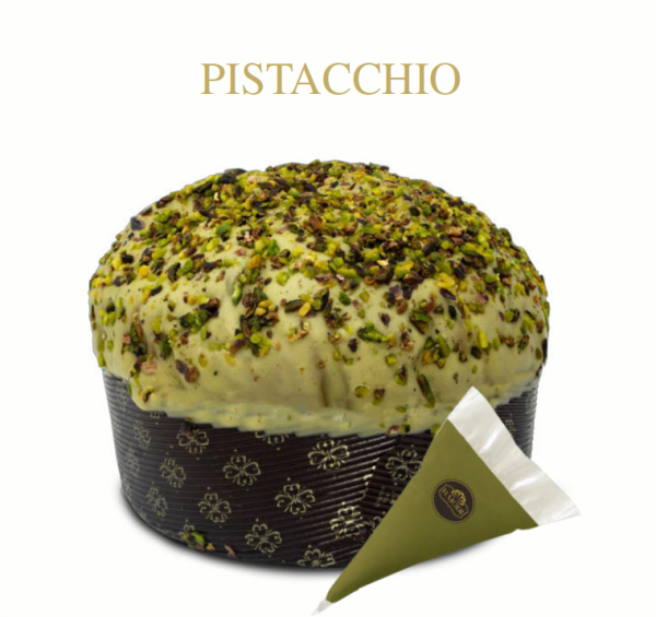 Panettone Amatulli al Pistacchio + Sac a Poche Farcitura Pistacchio