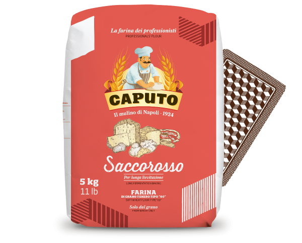 Mulino Caputo Pizzamehl - Saccorosso für Pizza - Cuoco 5kg