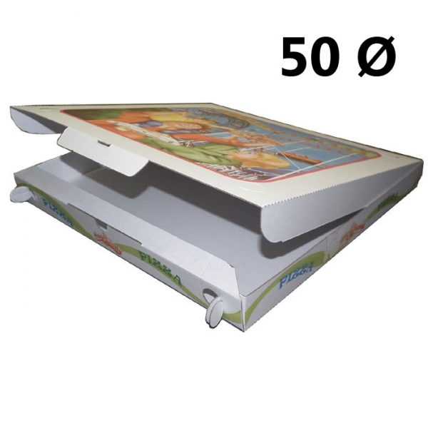 Pizzakarton 50 x 50 x 5cm Model G