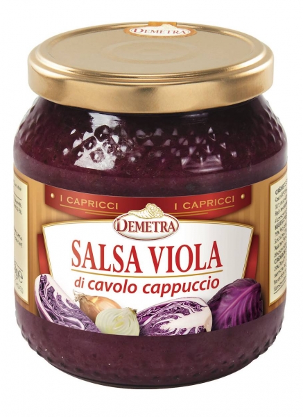 Salsa Viola Cavolo Cappuccio / Rotkohl 580ml