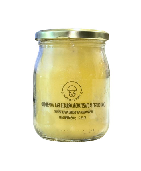Weiße Trüffelbutter - Burro al tartufo bianco 500g