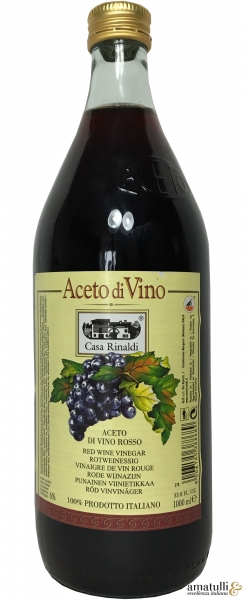 1 Liter Weinessig Casa Rinaldi Rotweinessig