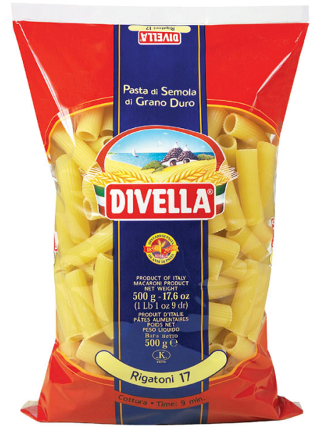 Divella Nr. 17 Rigatoni - 500g