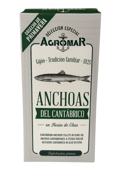 Acciughe del Mar Cantabrico - Kantabrische Sardellenfilets 50g