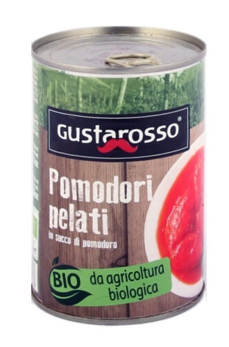 Pelati BIO geschälte Tomaten GUSTAROSSO 400g / 240g