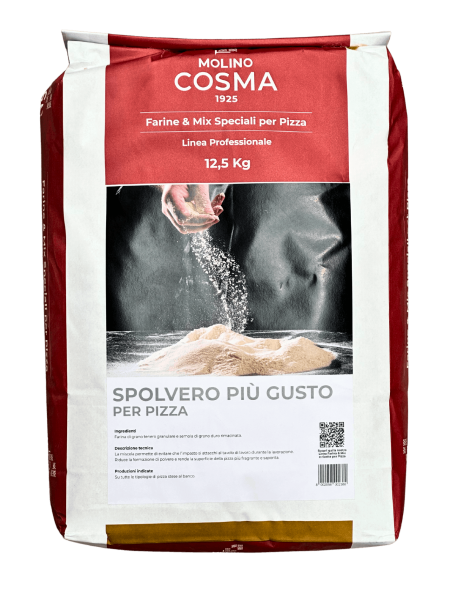 12,5 Kg Spolverina Griess aus Hartweizen für Pizzabäcker