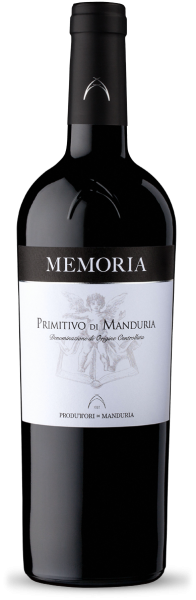 MEMORIA - Primitivo di Manduria DOC - 2020 - 14% Alk. Vol.