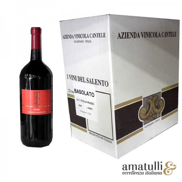 Cantele ´Basolato Rosso´ 1,5 Liter