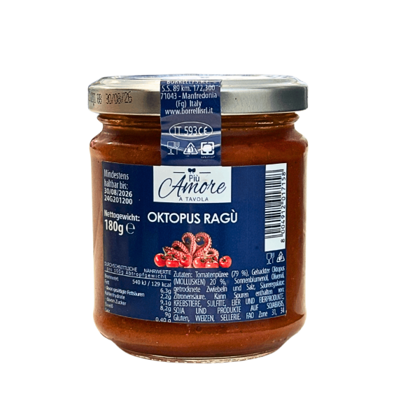 Oktopussauce Ragu 212ml
