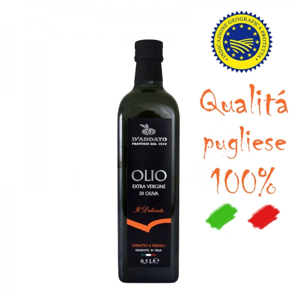 Olivenöl - Olio Extra Vergine - Delicato - 500ml