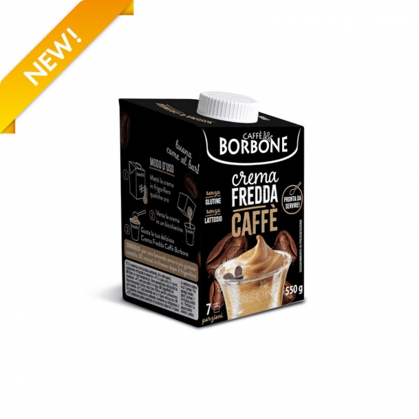 Crema FREDDA Caffe - Coffee Cream BORBONE 550g