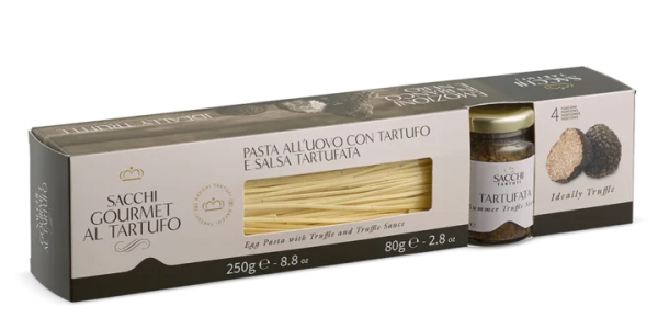 Sacchi Tartufi Gourmet Duo Trüffel Salsa 80g + Trüffel Taglierini Pasta 250g