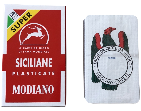 Scopa Spielkarten - Siciliane - Modiano
