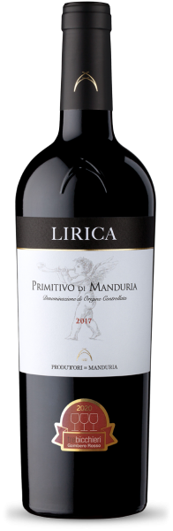 LIRICA - Primitivo di Manduria DOC 750ml - 14,5% Vol.