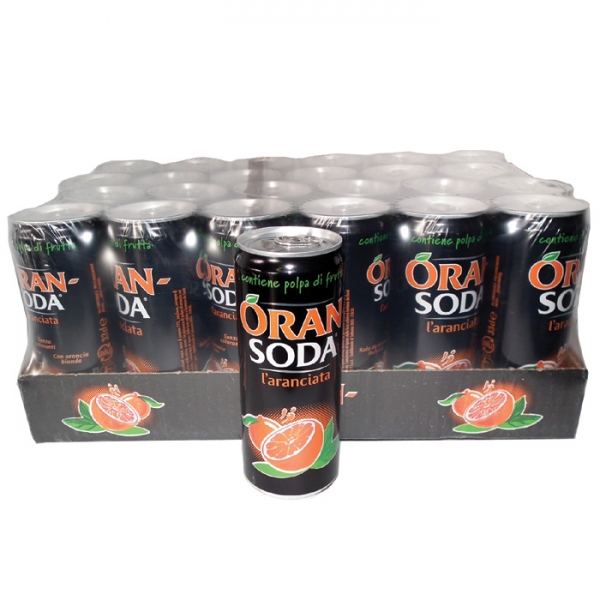 Orange Soda 24 Dosen á 330ml - Orangenlimonade