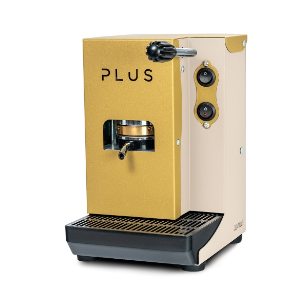 Aroma - PLUS Espressomaschine Elfenbein / Gold ESE
