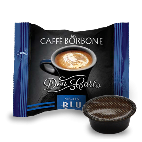 Caffé Borbone 100 BLU - Blau - Don Carlo