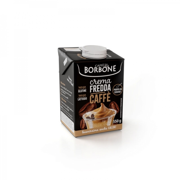 Crema FREDDA Caffe - Coffee Cream BORBONE 550g