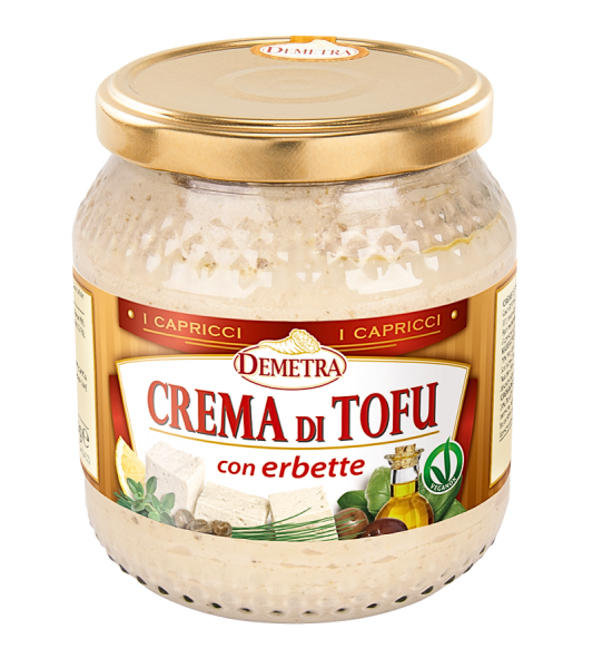CREMA / CREME DI TOFU CON ERBETTE / GEWÜRZKRÄUTER 580 ML