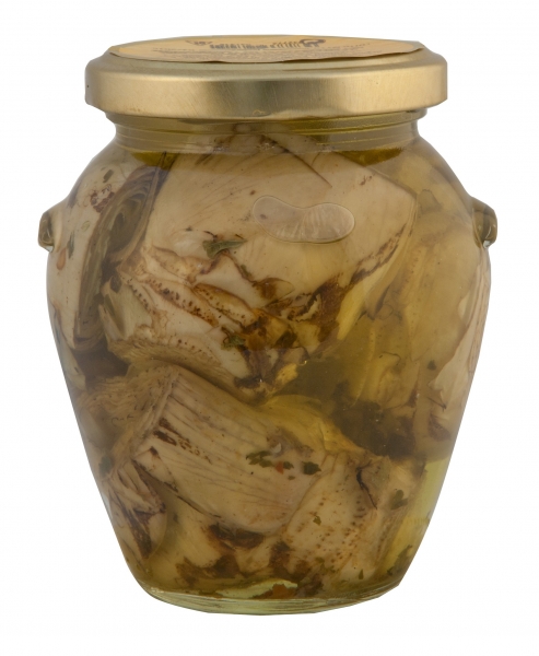 Carciofi in Olivenöl gegrillte Artischocken 314 g / Glas Antipasti